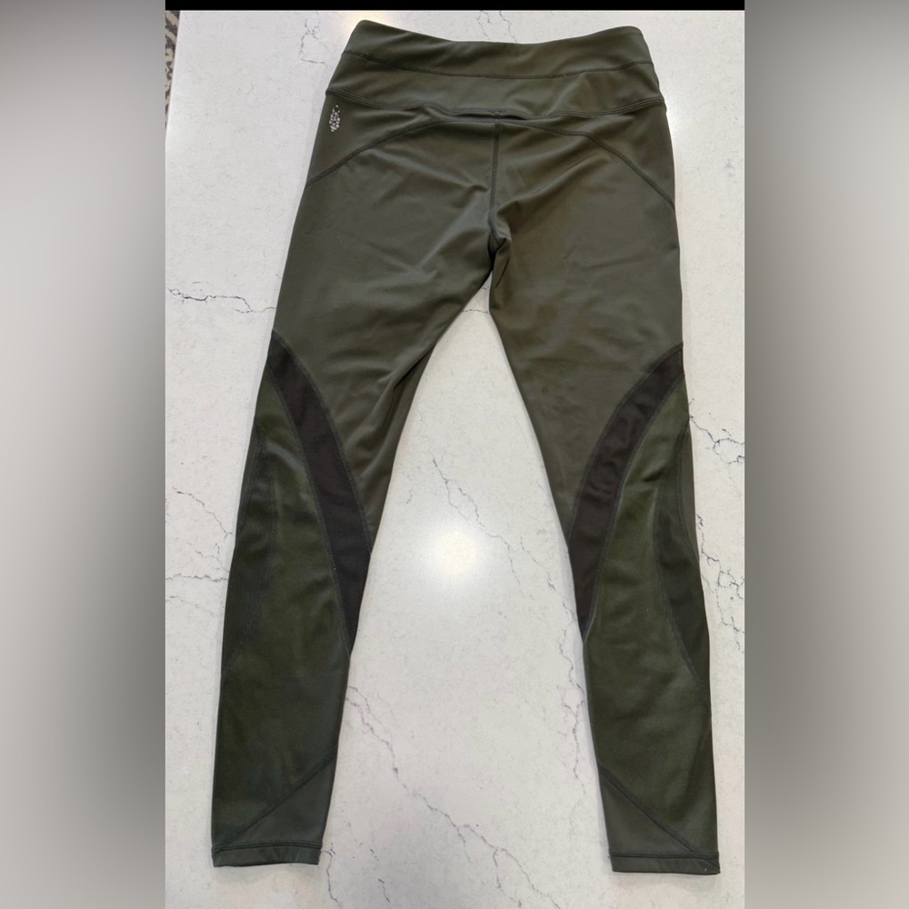 Free People Movement Olive Green Leggings Medium